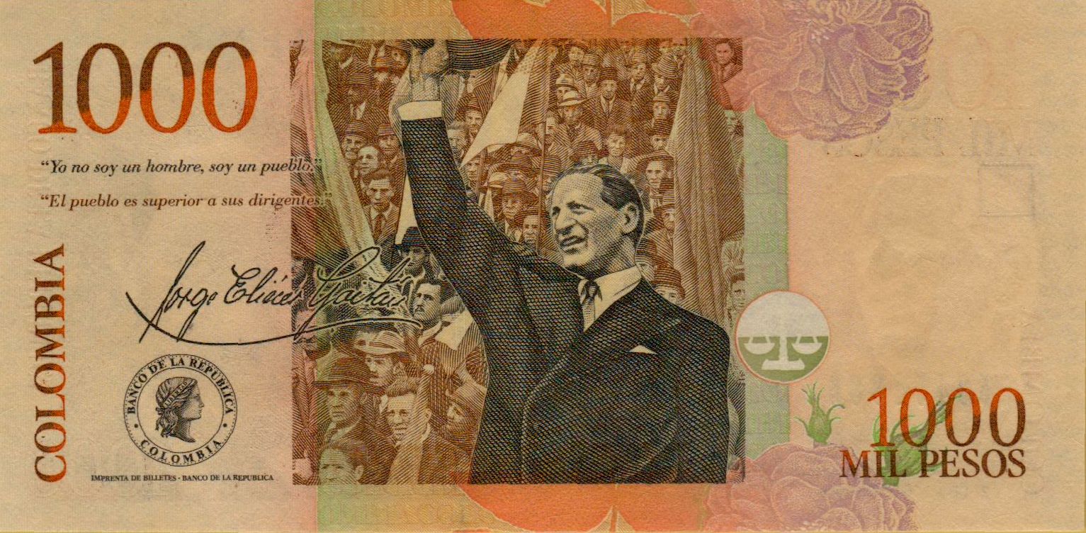 Colombia 1000 2008 UNC P-456/j